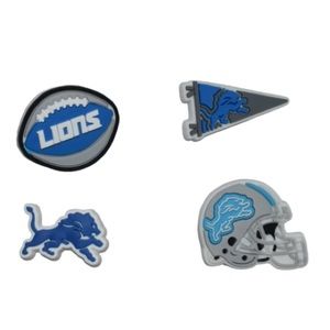 4 lions croc’s charms